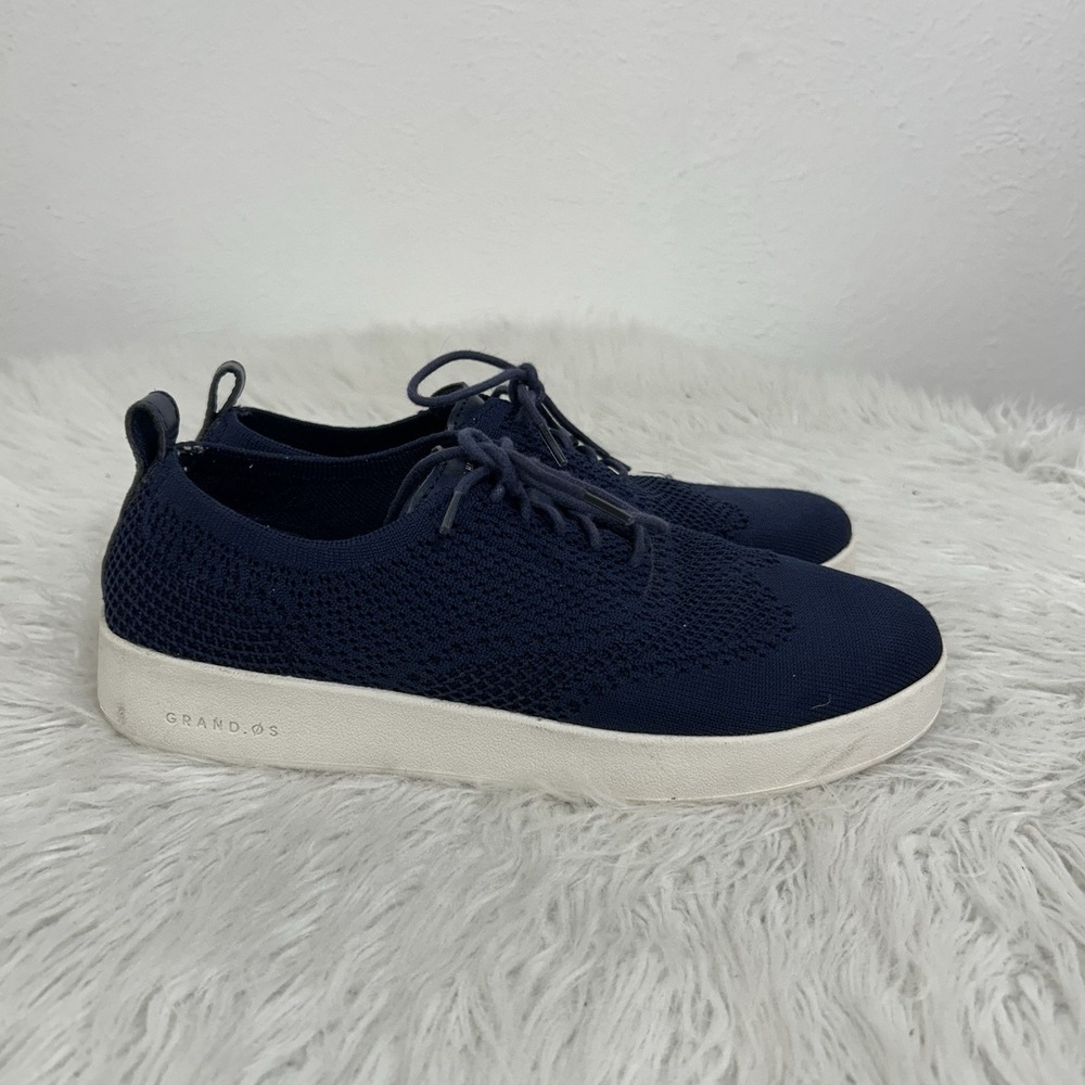 Cole Haan Blue Grandpro Contender Stitchlite Fabric‎ Sneaker Women's Size 7.5B